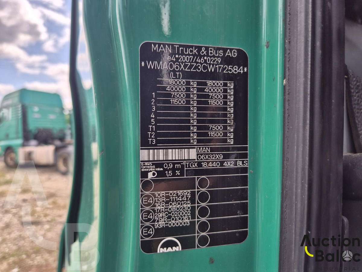 MAN TGX18.440BLS, другое