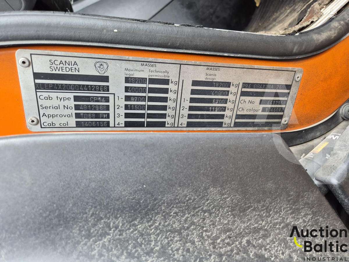 Scania P94D 260, box trucks / box vans