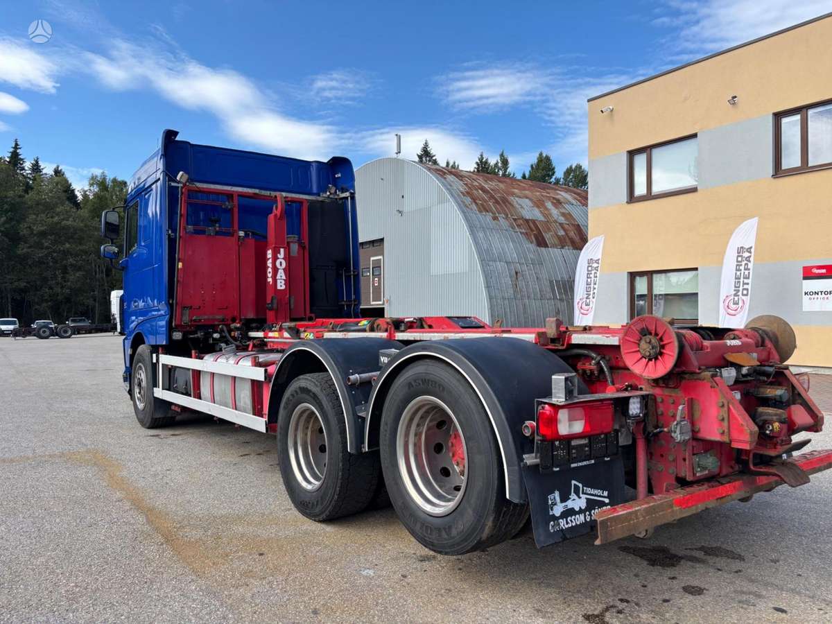 DAF XF460, самосвалы с прицепoм