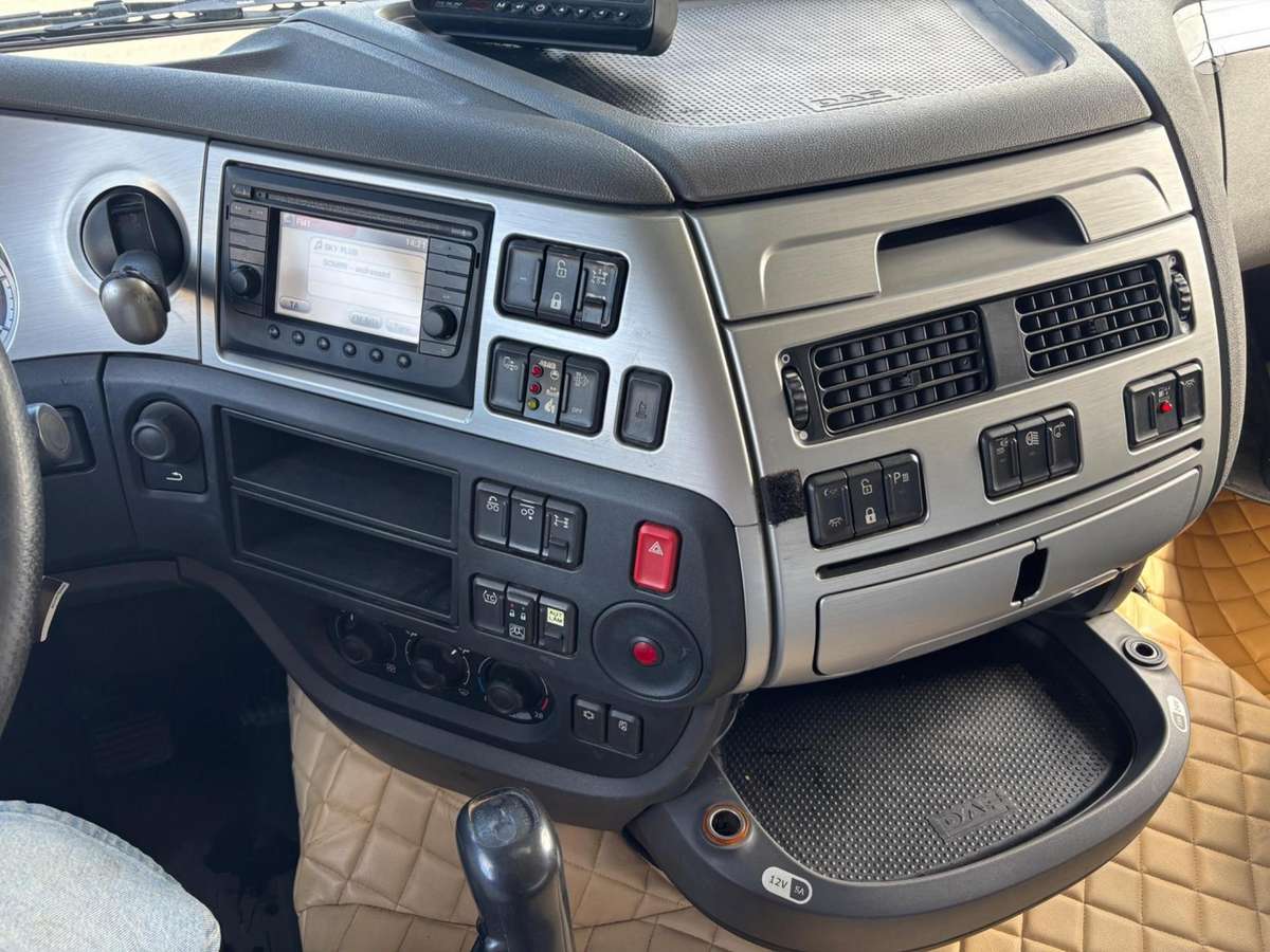 DAF XF460, самосвалы с прицепoм