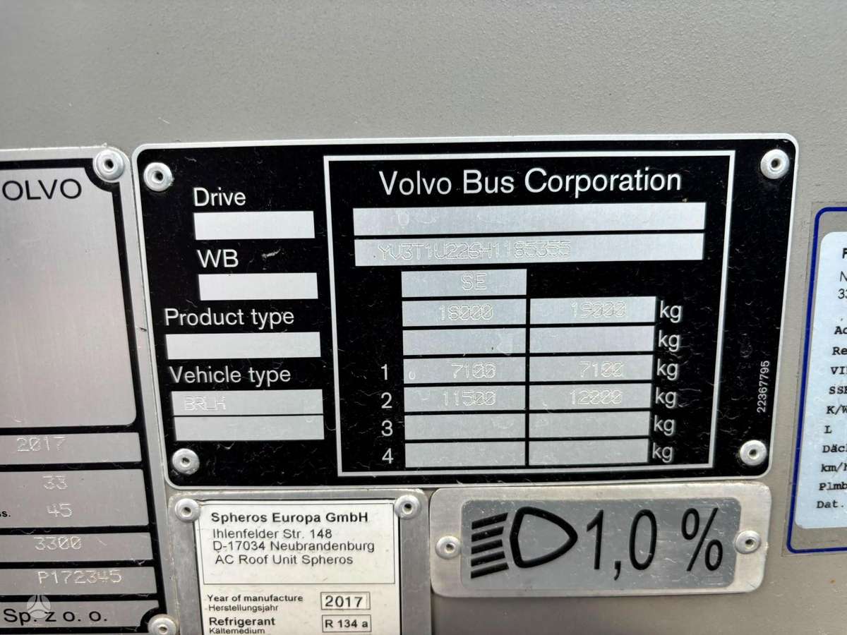 Volvo B5LH 8900 HYBRID 4x2, городские