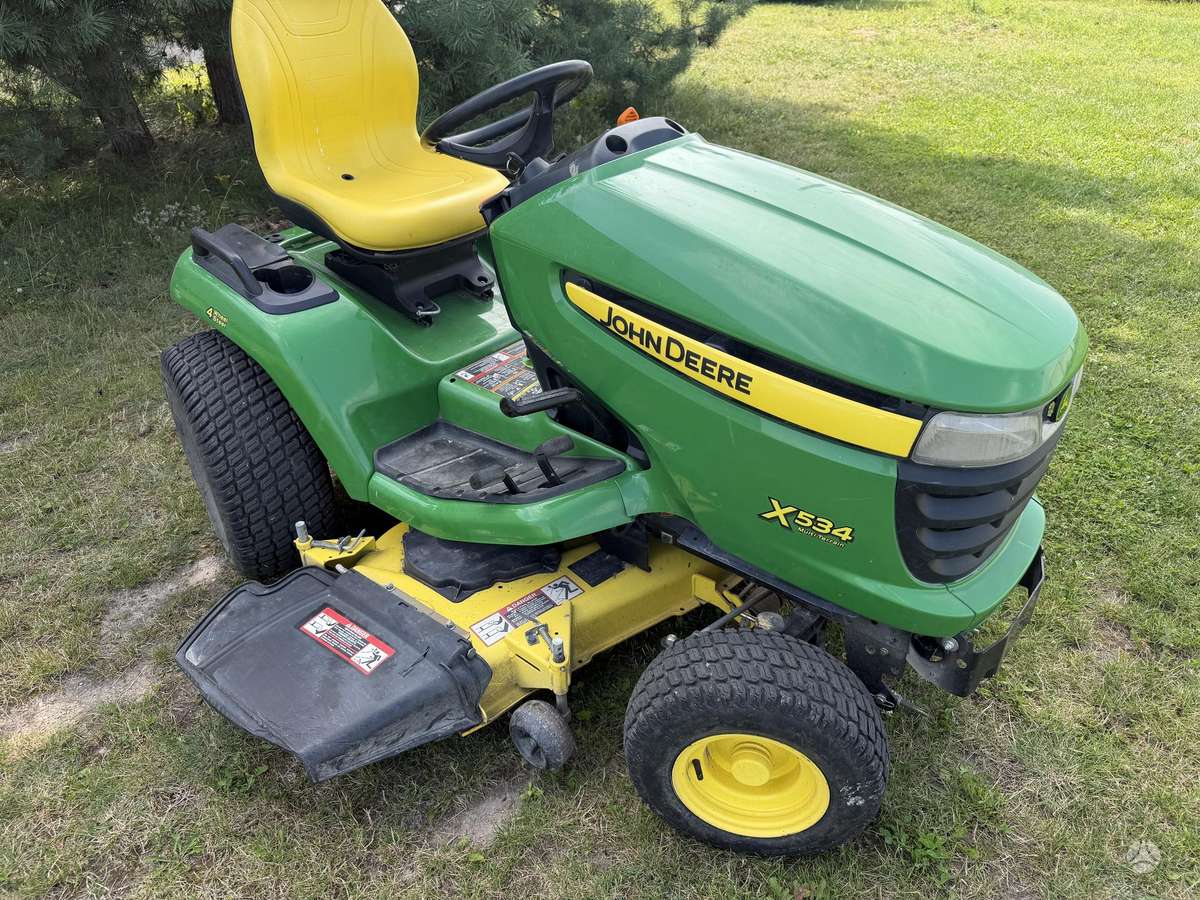 John Deere X534, садовые тракторы