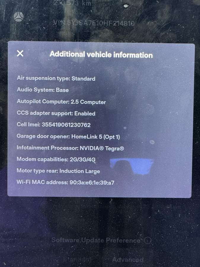 Tesla Model S, 75 kWh, hatchback
