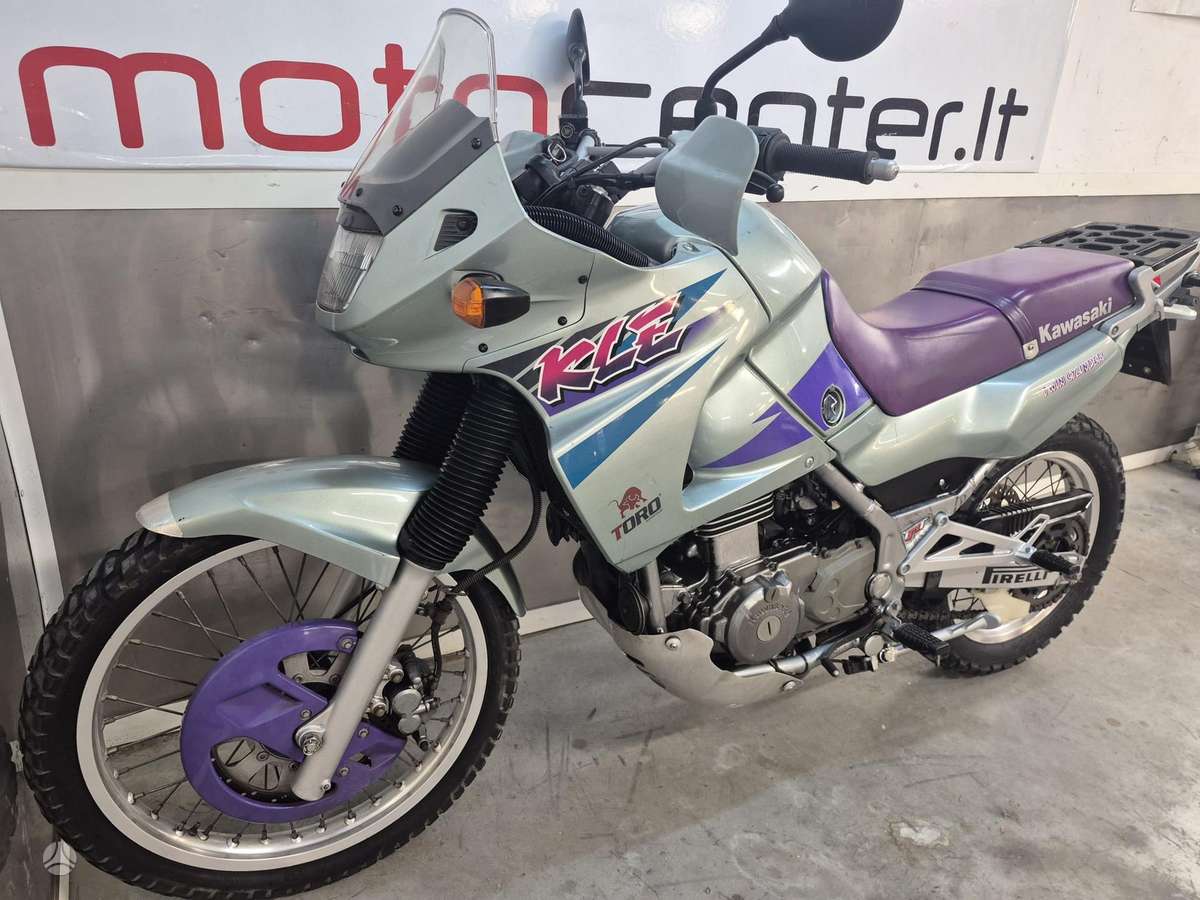 Kawasaki KLE 500cc, enduro / adventure