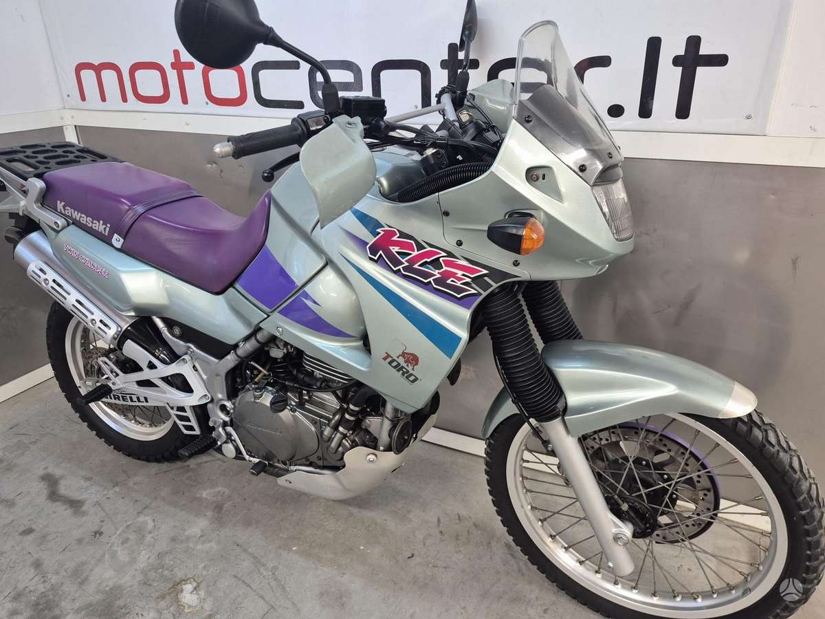 Kawasaki KLE 500cc, enduro / adventure