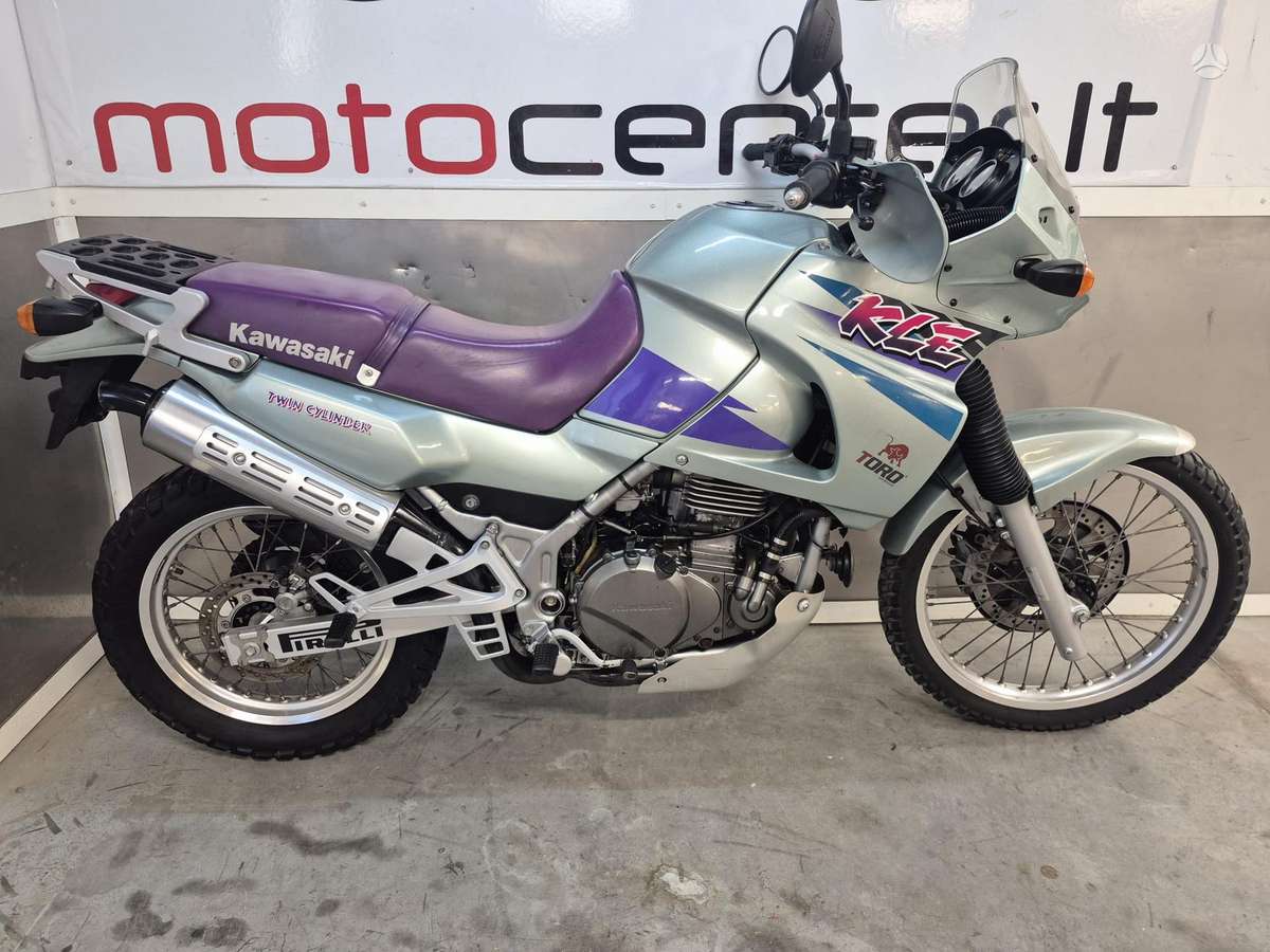 Kawasaki KLE 500cc, enduro / adventure