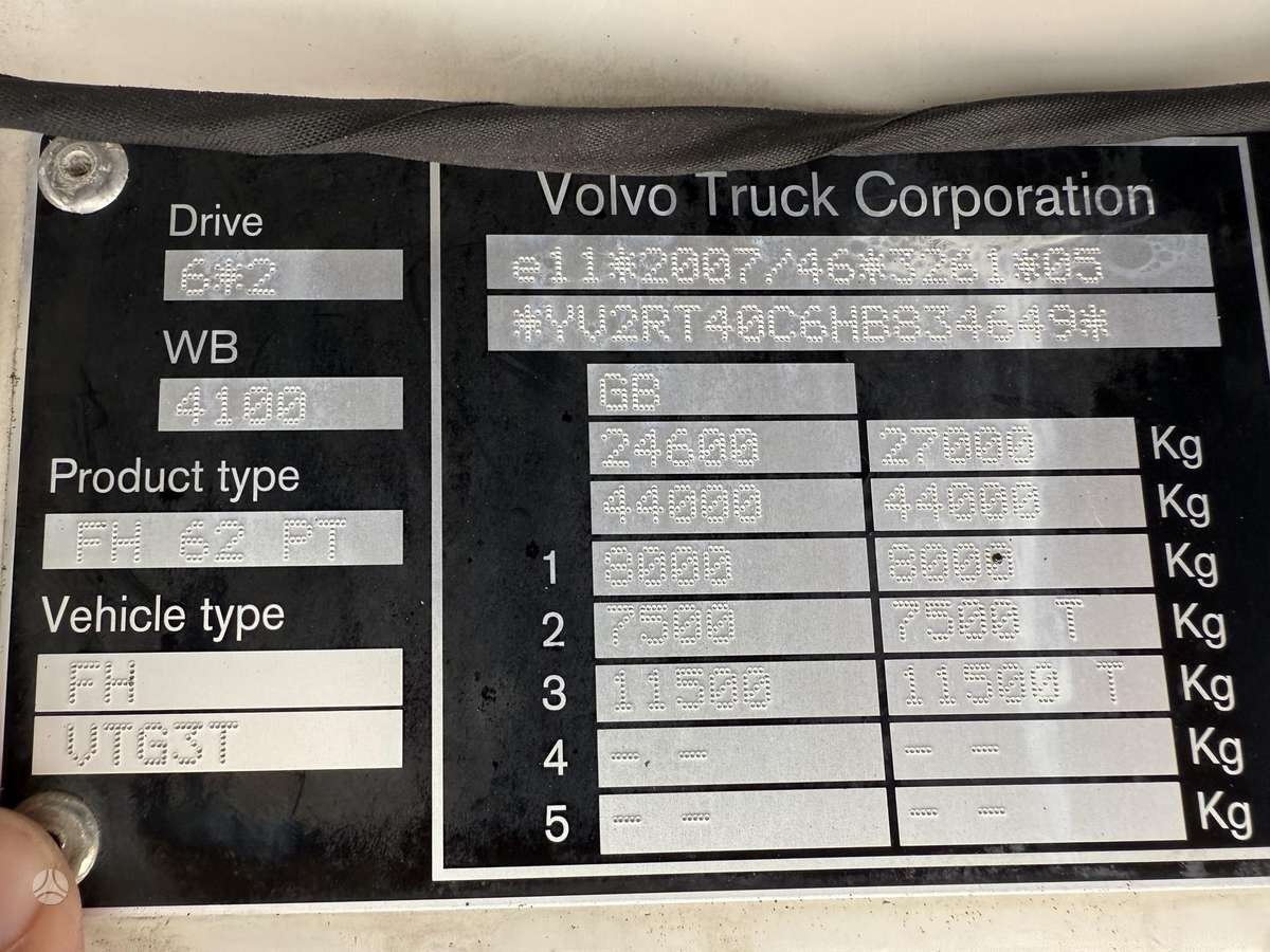 Volvo FH 500, single sleeper