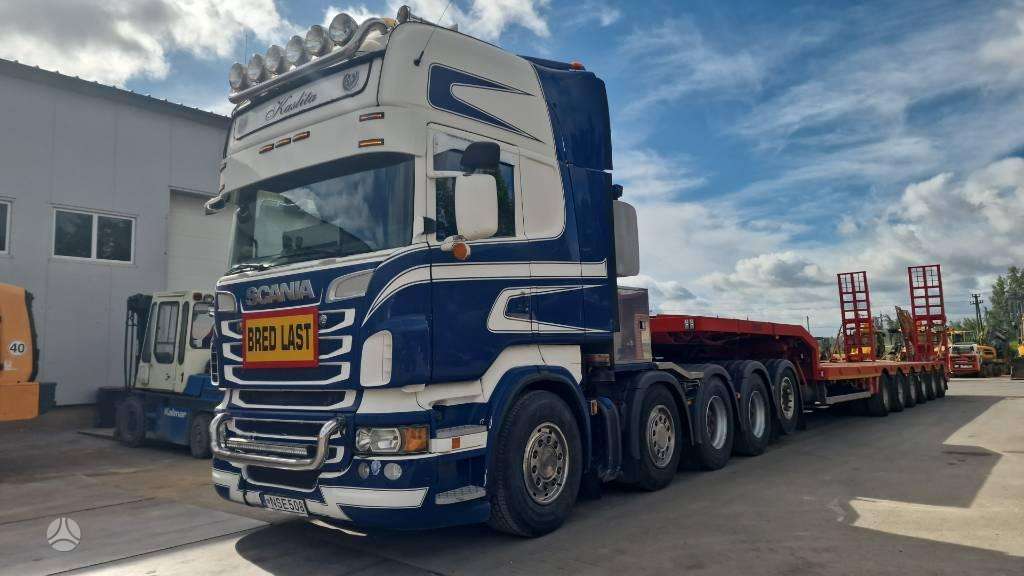 Scania R730, 1 miegamoji vieta