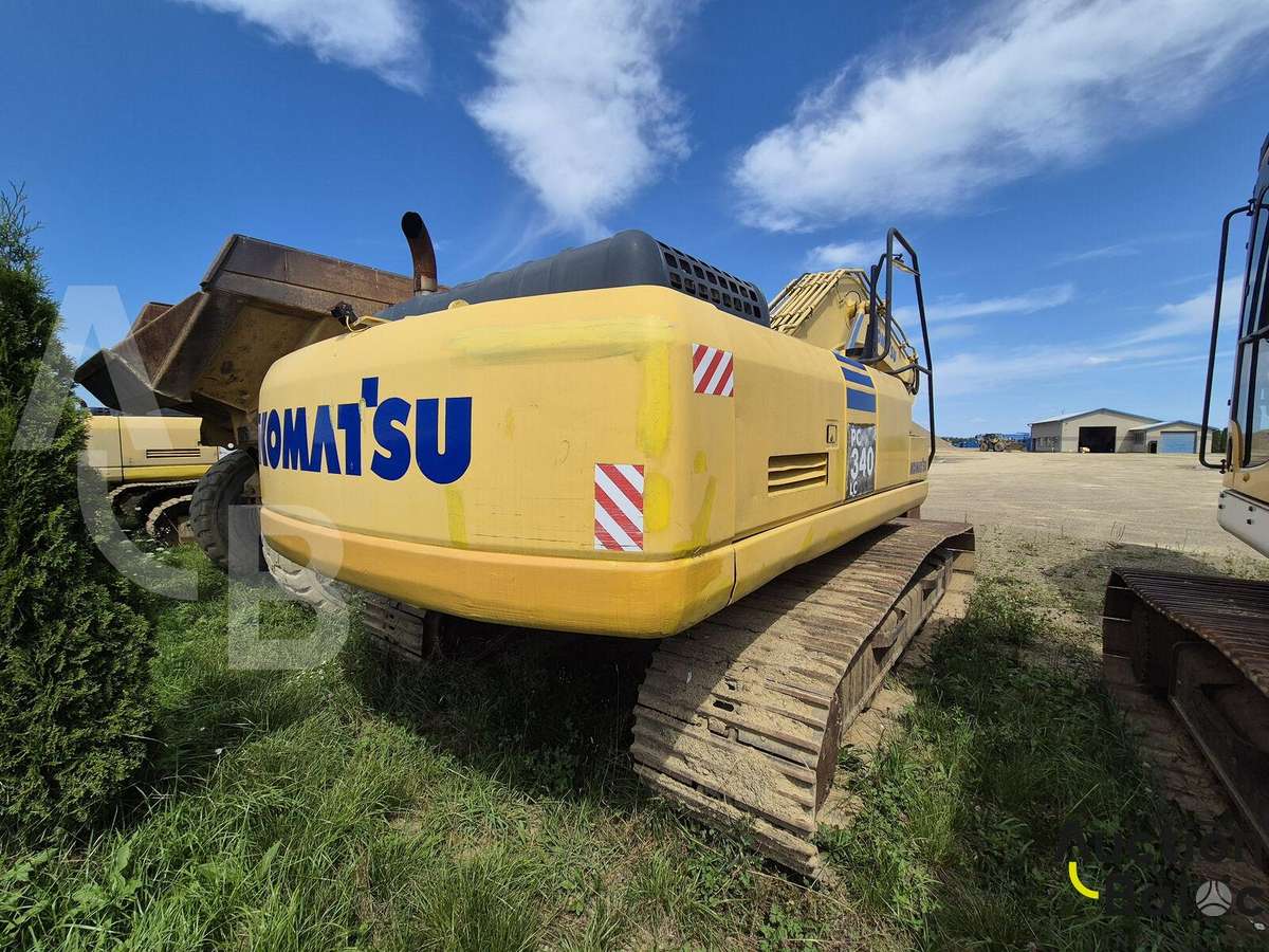 Komatsu PC340LC-7, ekskavatoriai