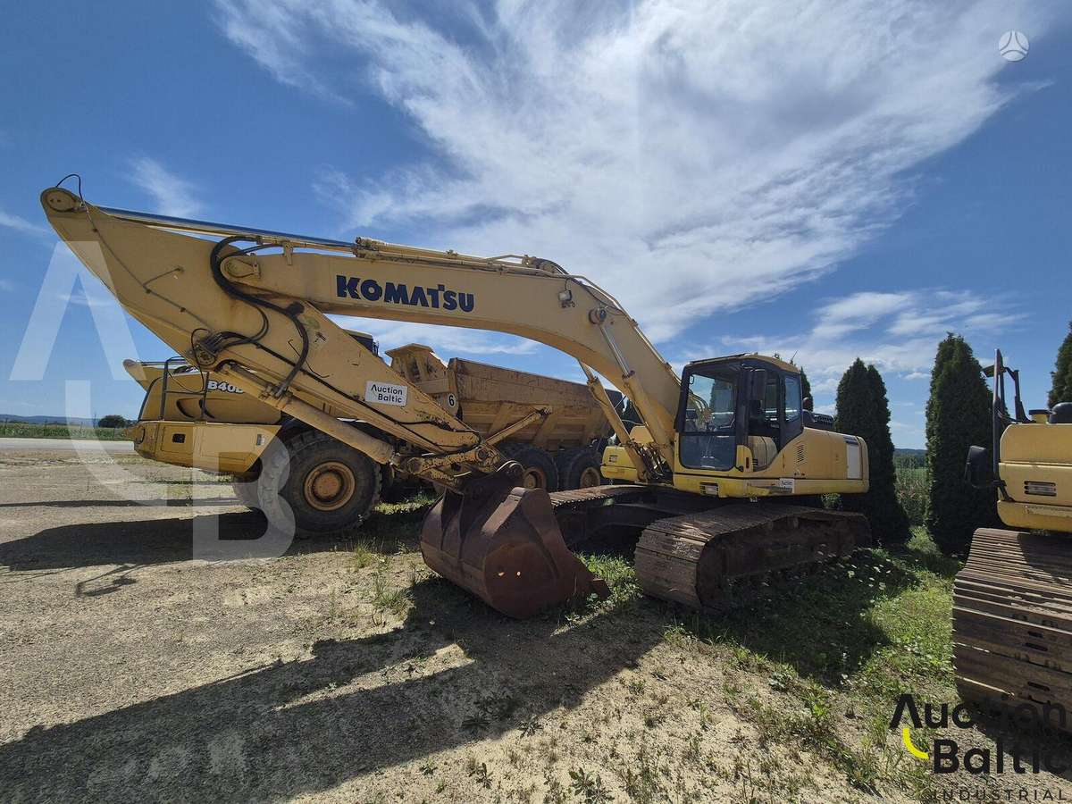 Komatsu PC340LC-7, экскаваторы