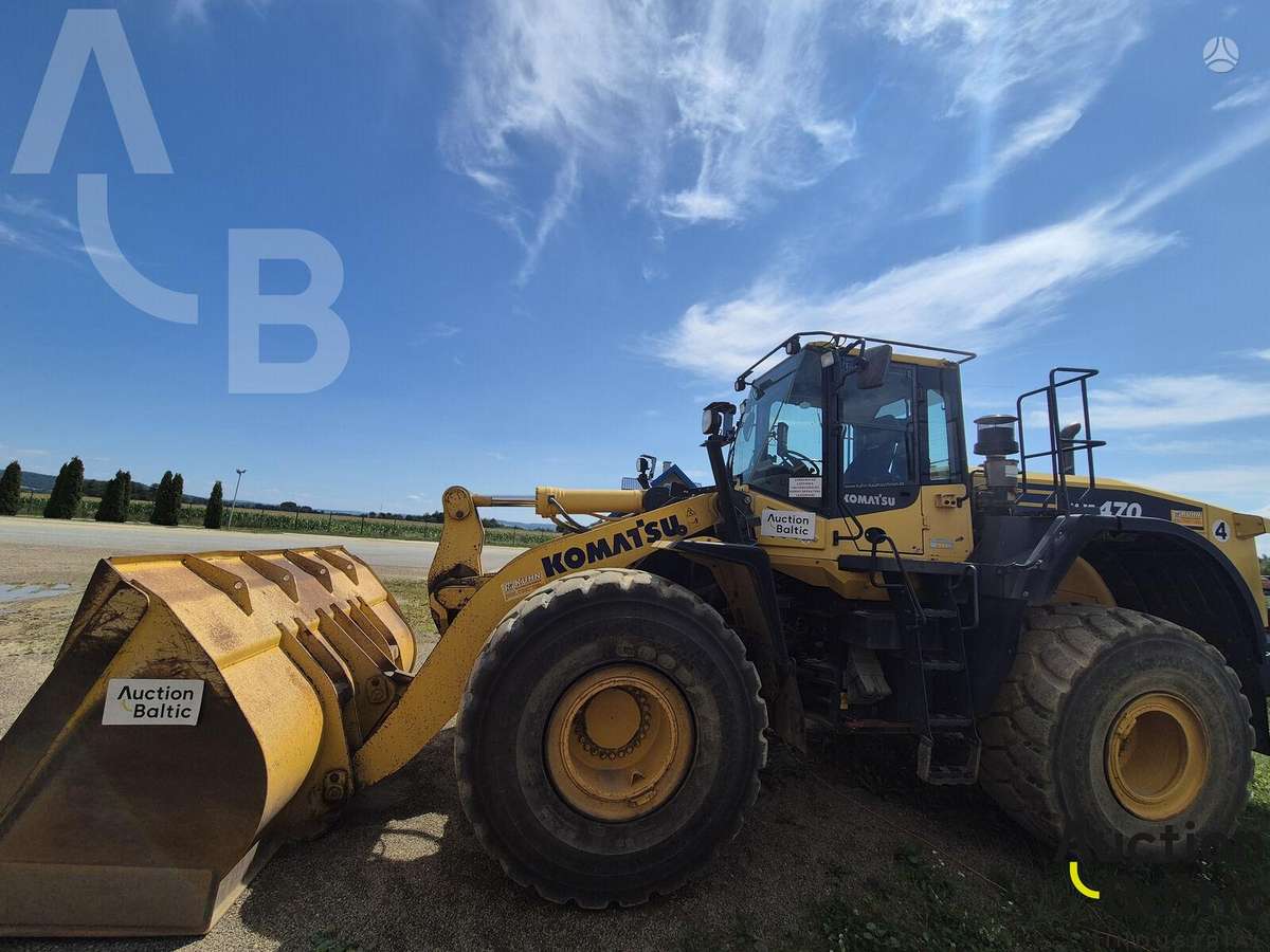 Komatsu WA470-7, frontal loader