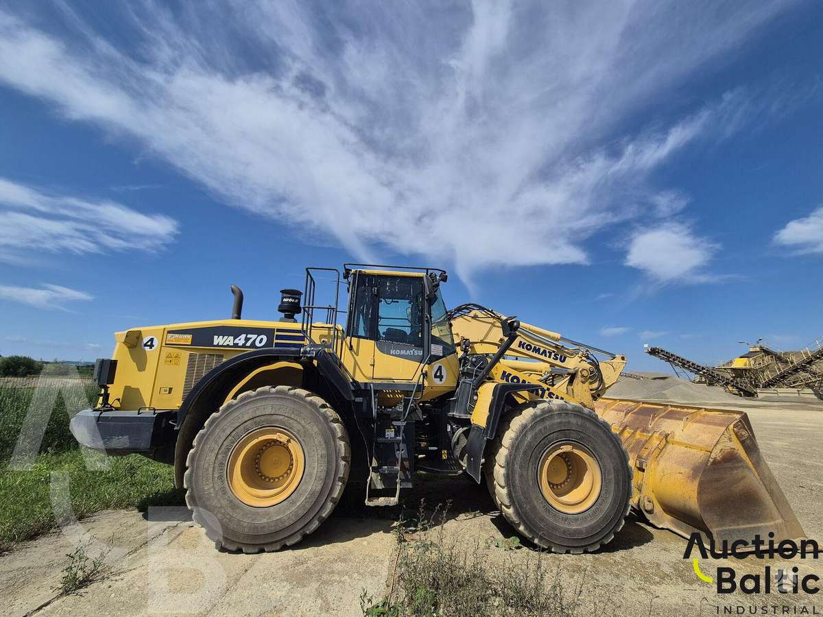 Komatsu WA470-7, frontal loader