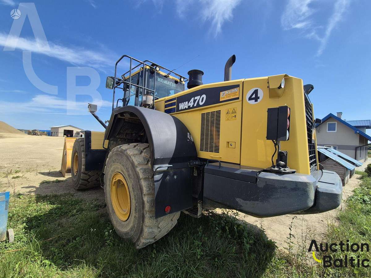 Komatsu WA470-7, frontal loader