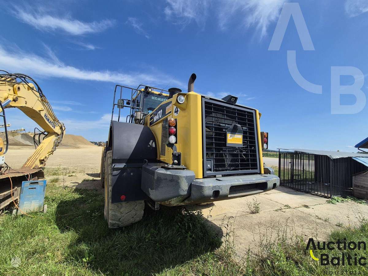 Komatsu WA470-7, frontal loader