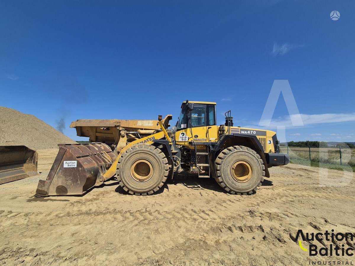 Komatsu WA470-5H, frontal loader