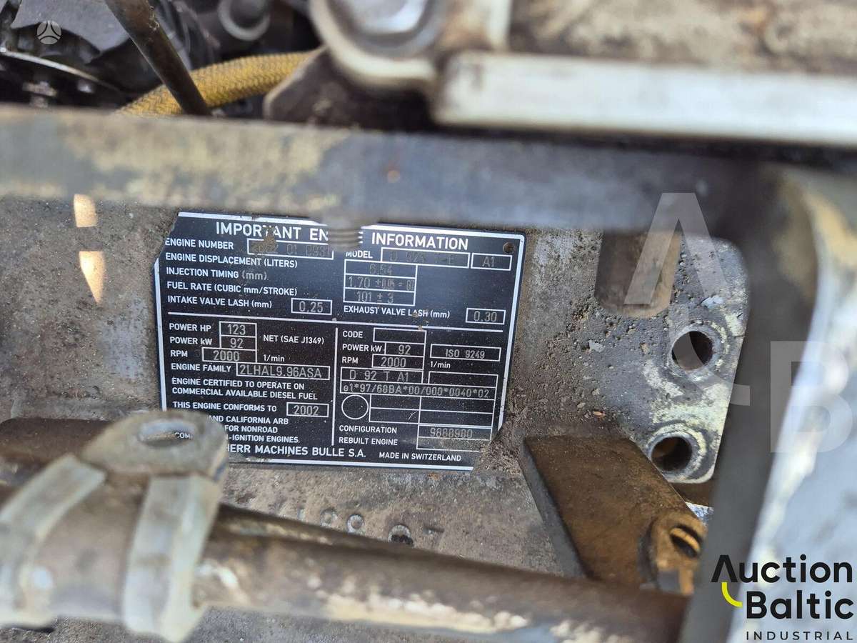 Liebherr A 904 Litronic, excavator