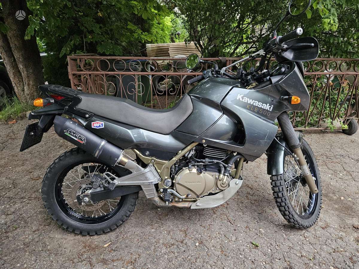 Kawasaki KLE 500cc, эндуро / adventure