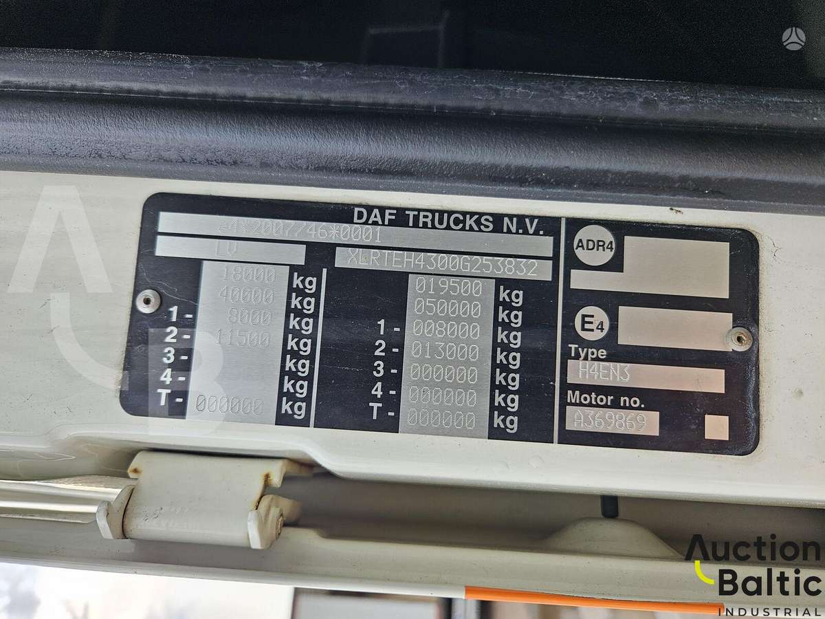 DAF XF 480 FT, kita