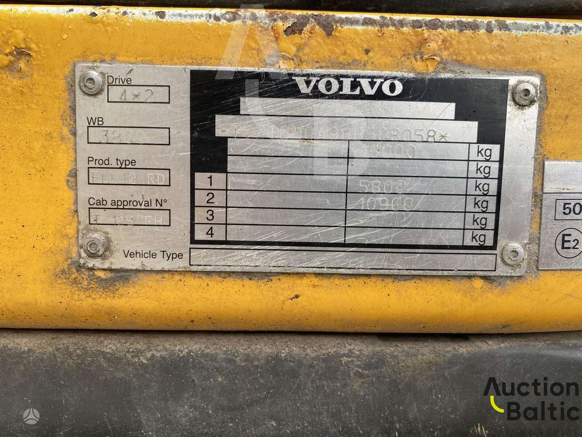 Volvo FL 240 4x2, самосвалы