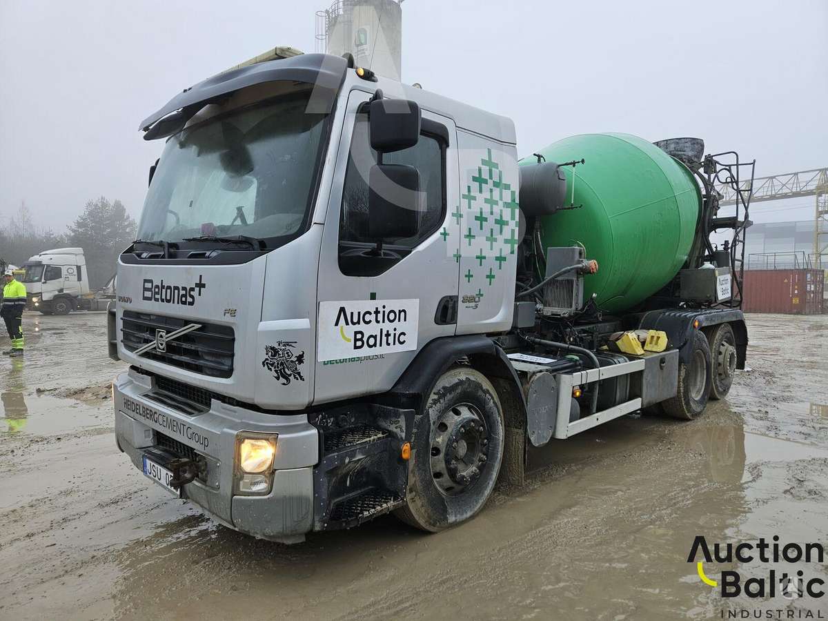 Volvo FE320, concrete mixer trucks