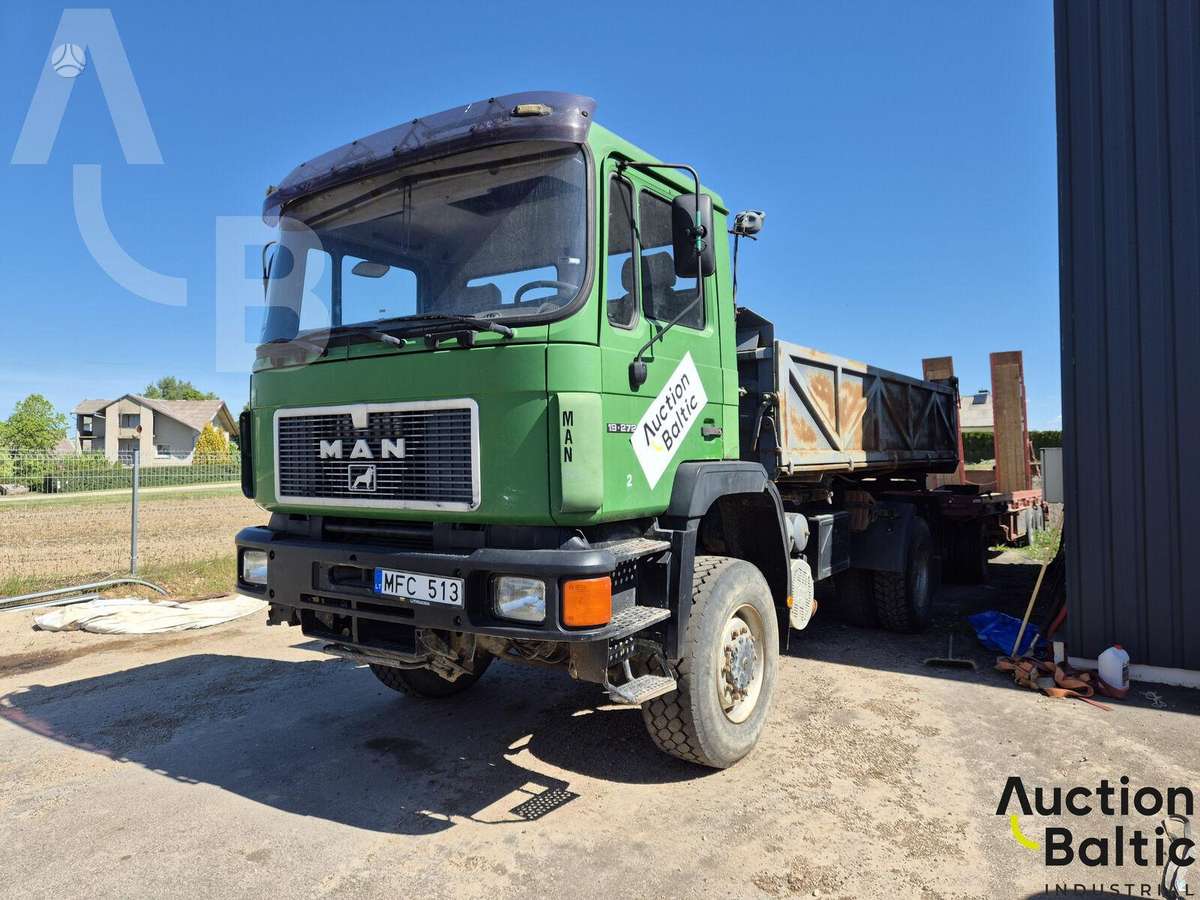 MAN 19.272, dumpers / tippers