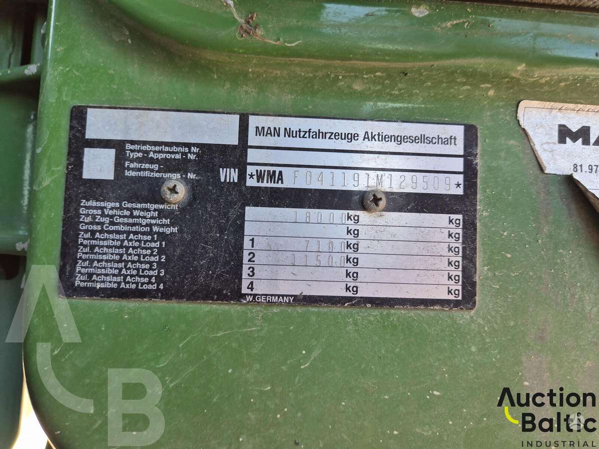 MAN 19.272, dumpers / tippers