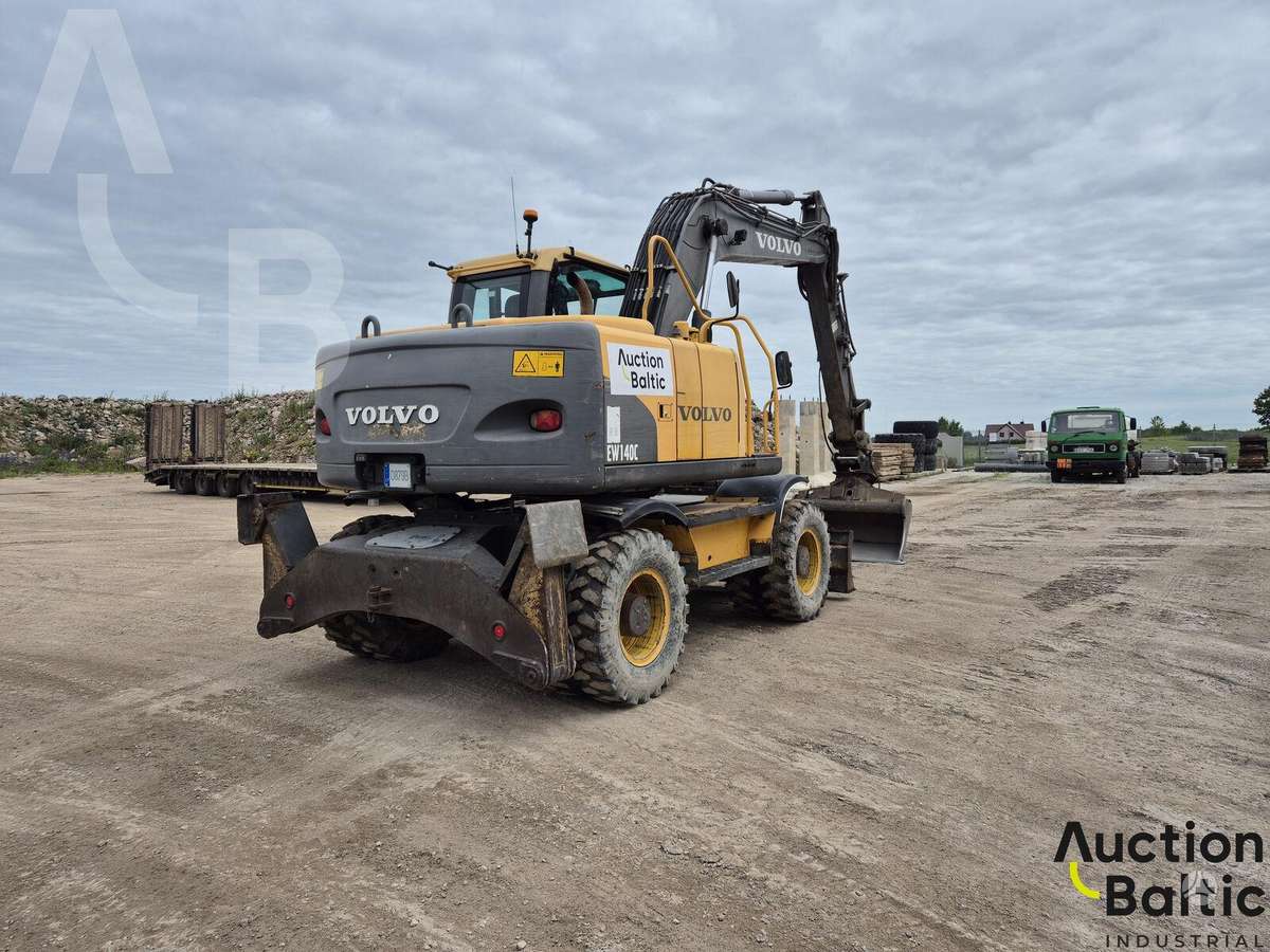 Volvo EW 140 C, ekskavatoriai