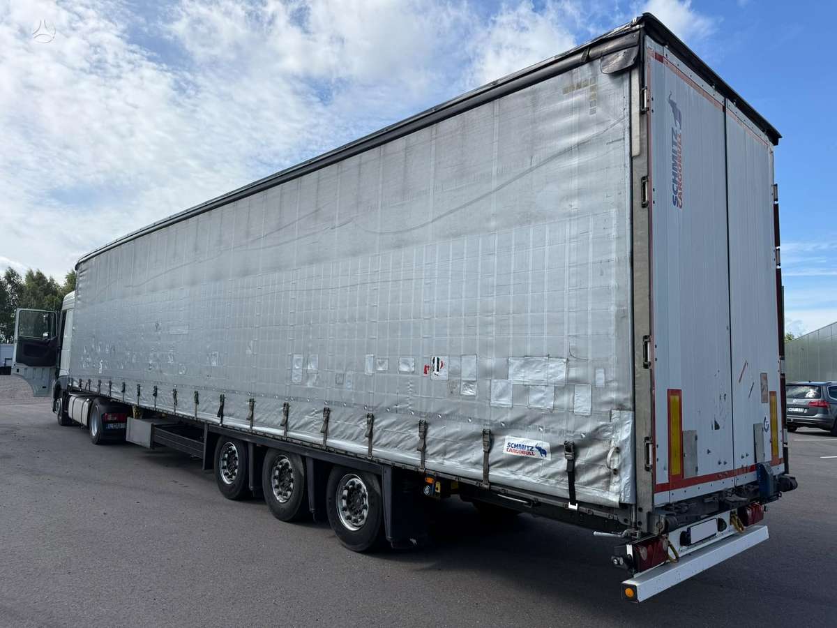 Schmitz SCS 24 Mega, užuolaidinės / tentinės