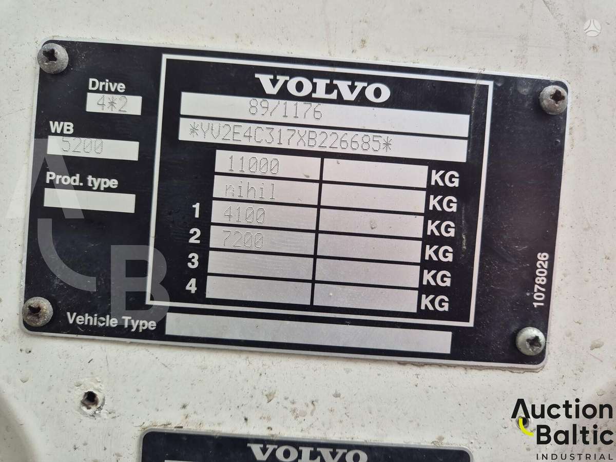 Volvo FL6 110, boom lift