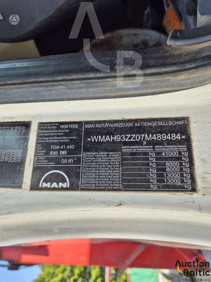 -Kita- MAN TGA41.440, самосвалы