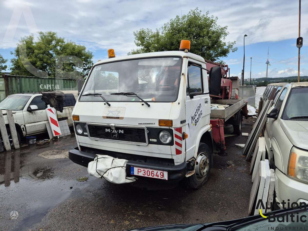 MAN 8.136 F, автовышки