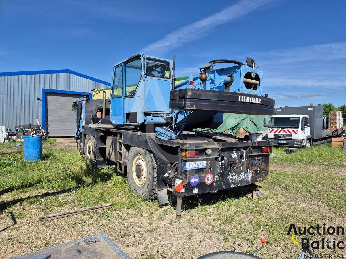 Liebherr LTM 1025, краны