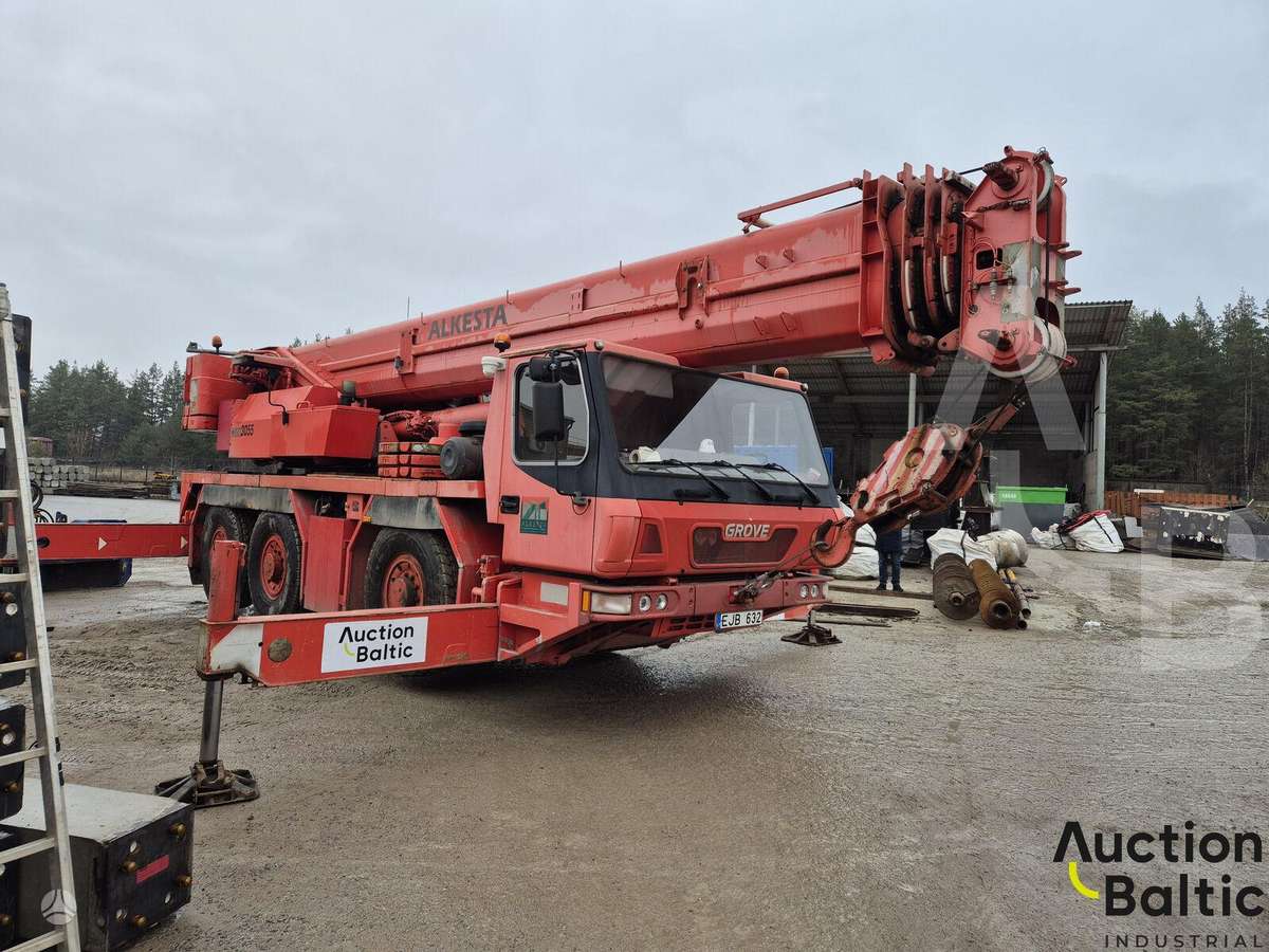 Grove GMK 3050, kranai