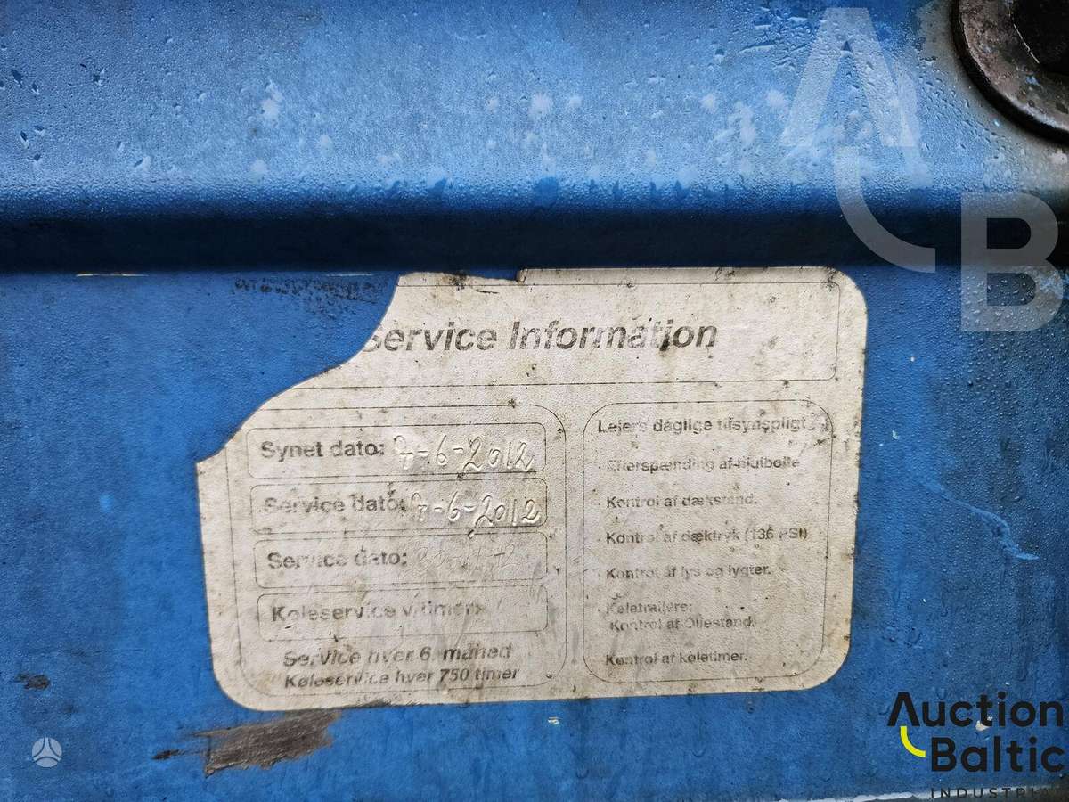 Krone SDP27 UOPLYS, užuolaidinės / tentinės