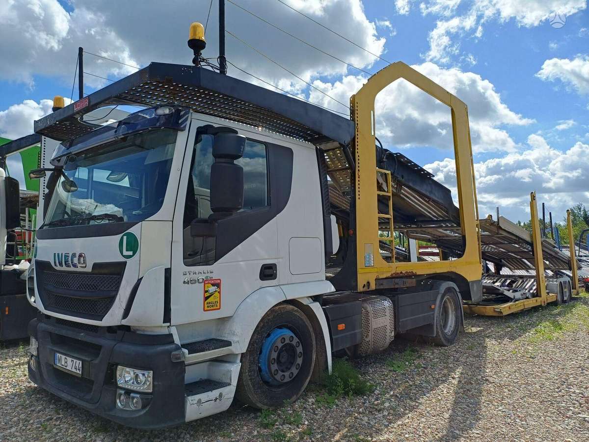 Iveco Stralis 450 + Lohr 2007, autovežiai