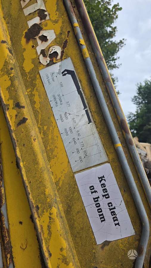 Atlas Ak 3006B, cranes / grapples