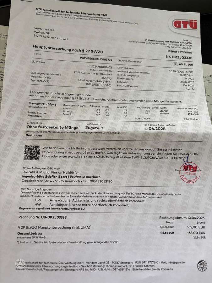 Opel Astra, 1.4 l., Хэтчбек
