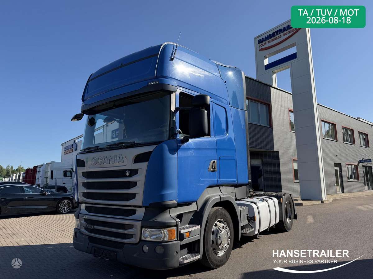 Scania R440 Retarder, double sleeper