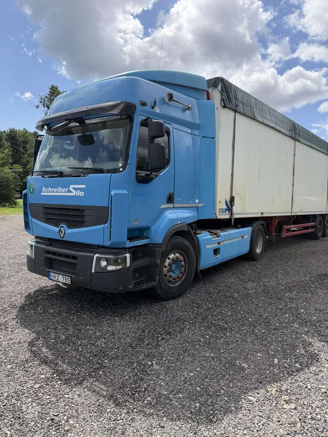Renault Premium Hidraulika, single sleeper