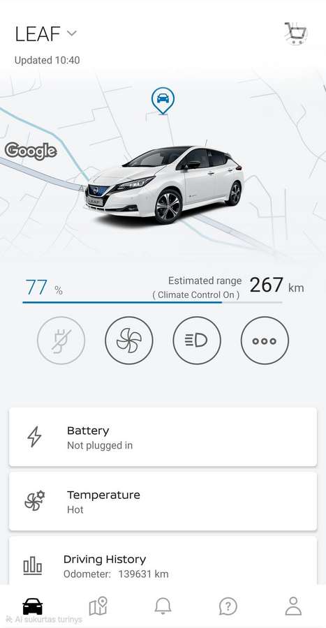Nissan Leaf, 62 kWh, hatchback