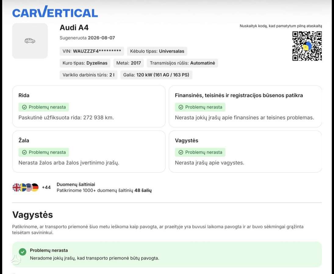 Audi A4 allroad, 2.0 l., Универсал