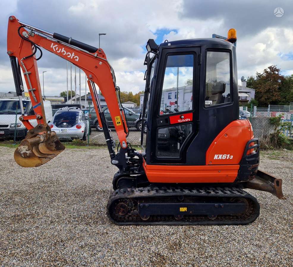 Kubota Kx 61-3, мини-экскаваторы