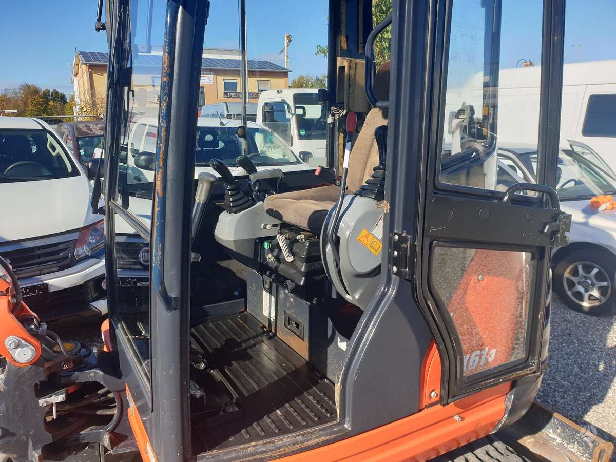 Kubota Kx 61-3, mini ekskavatoriai