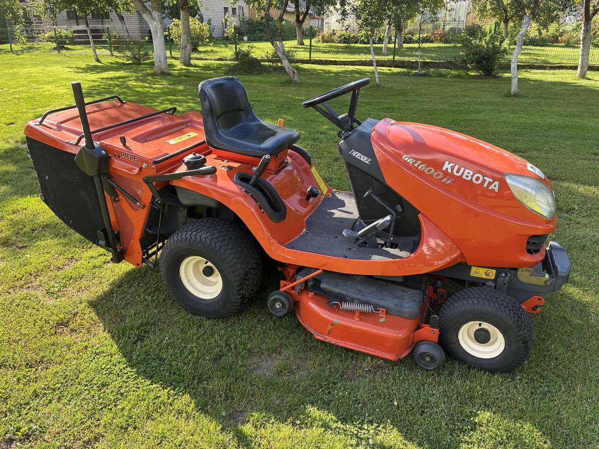 Kubota Gr 1600(Dyzelis), садовые тракторы