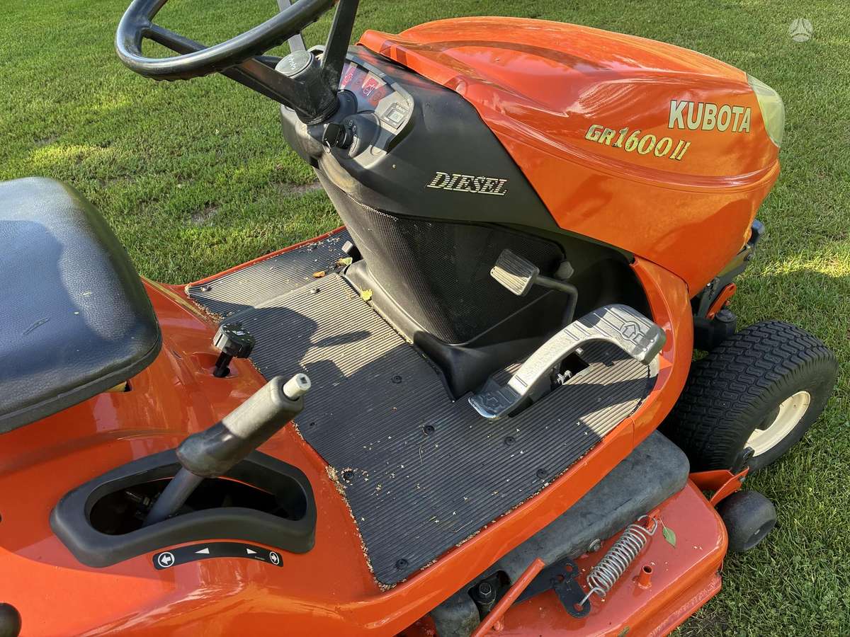Kubota Gr 1600(Dyzelis), садовые тракторы