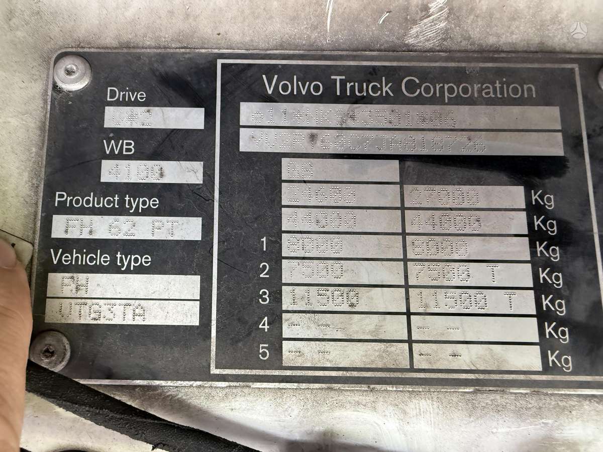 Volvo FH 540, single sleeper