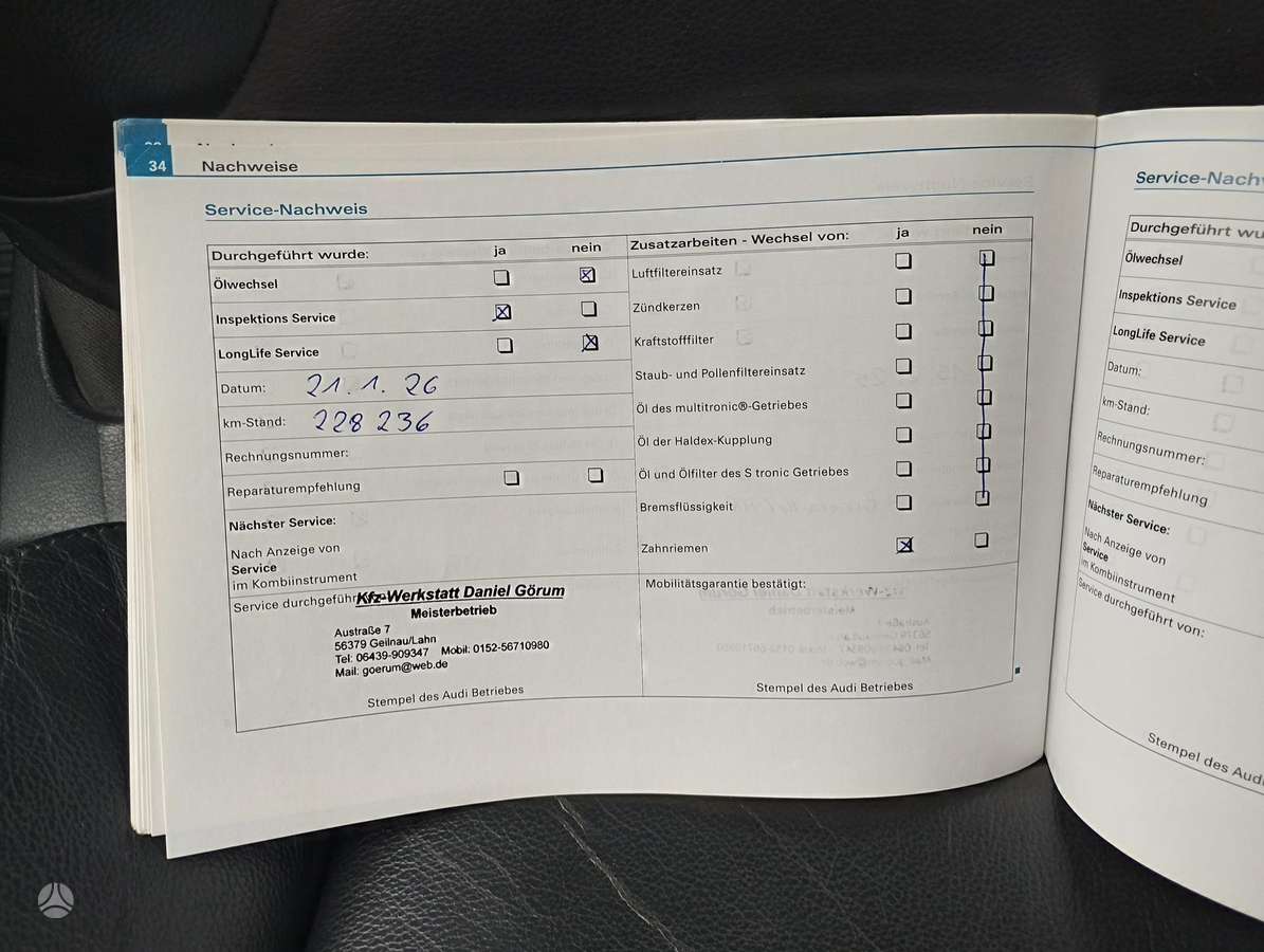 Audi A3, 2.0 l., hatchback