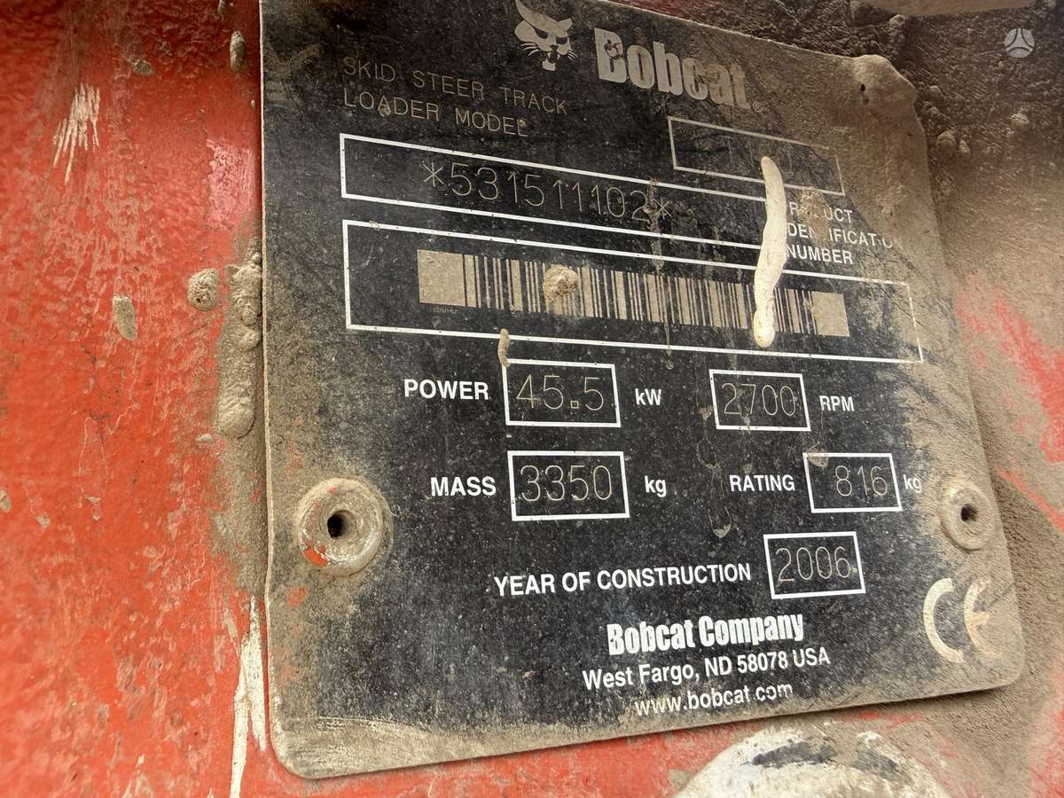 Bobcat T180, mini loaders