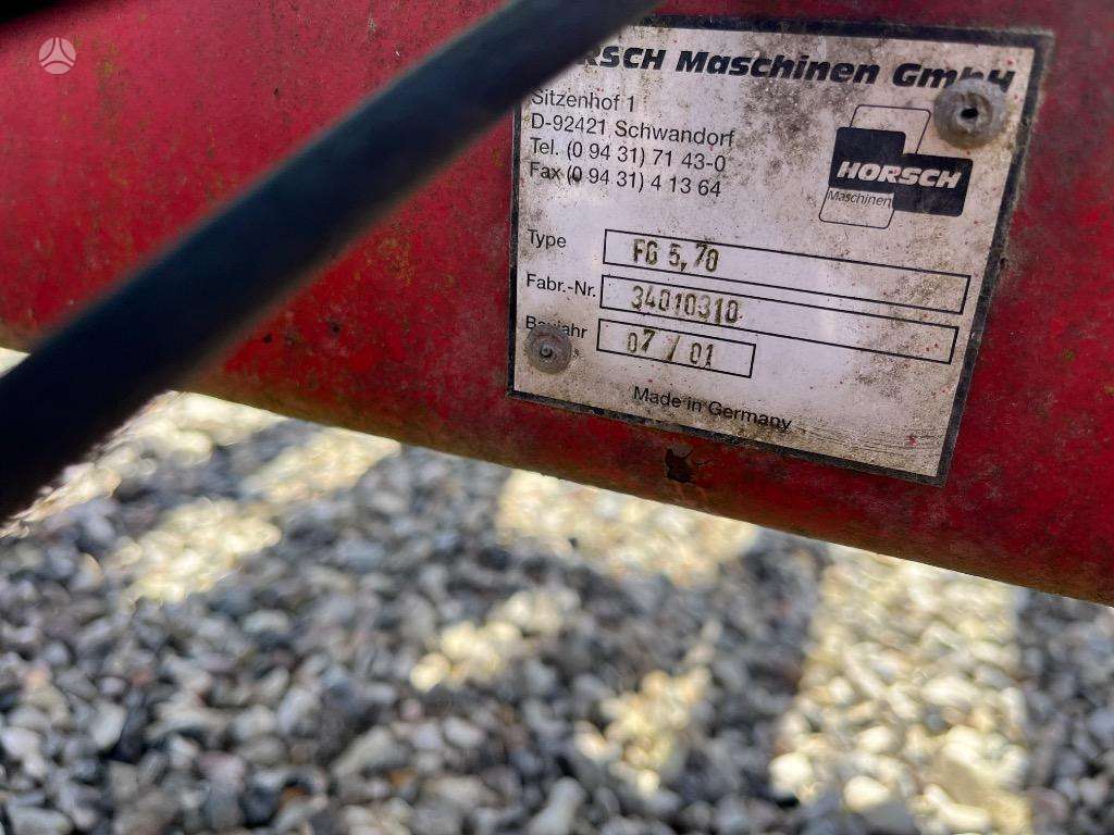Horsch FG 5.70, скребки, скрубберы