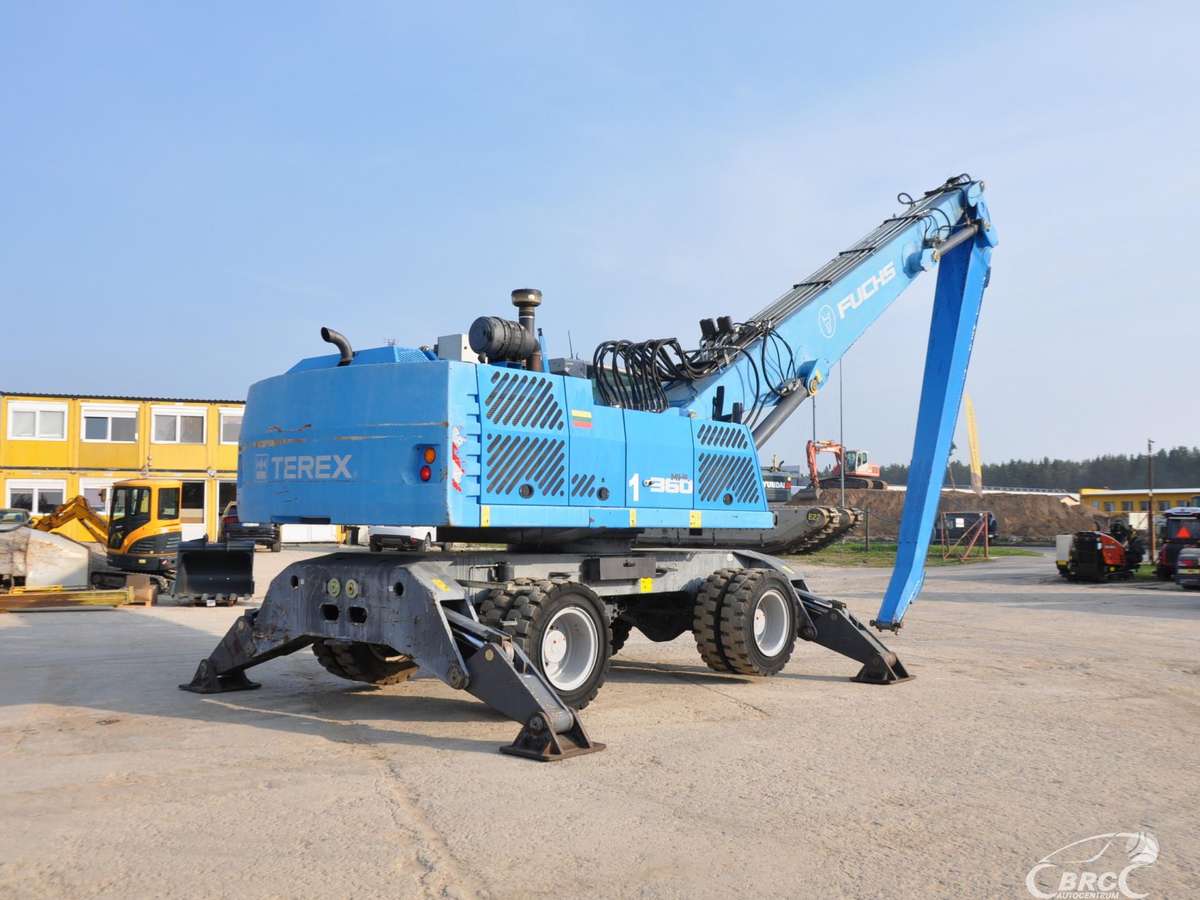 Fuchs MHL 360 E, экскаваторы